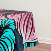 Elegant Tropische Bloemen en Kunst | Tafelkleed (Voorbeeld)