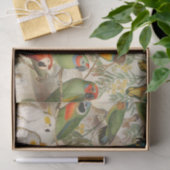 Elegant Tropische Vogelparrots ontkoppelen Tissuepapier (Geschenk)