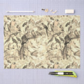 Elegant Tropische Vogelparrots ontkoppelen Tissuepapier (Craft)