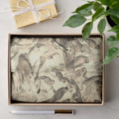 Elegant Tropische Vogelparrots ontkoppelen Tissuepapier (Geschenk)