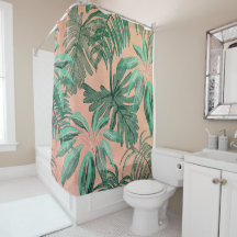 Elegant Tropische Waterverf laat kunstwerk over |