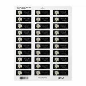 Elegant Trouw Magnolia Retouradres Label (Full Sheet)