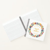 Elegant trouwde gewoon met Floral Wedding | Guestb Notitieboek (Binnen)