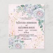 Elegant trouwuitnodiging. Flyer (Voorkant)