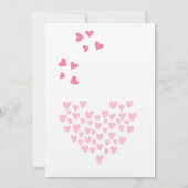 Elegant trouwuitnodiging kaart (Achterkant)