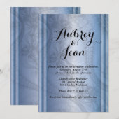 Elegant trouwuitnodiging kaart (Voorkant / Achterkant)