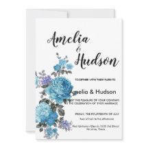 Elegant trouwuitnodiging