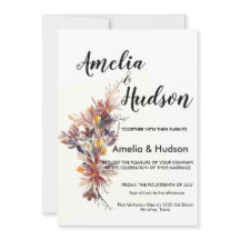 Elegant trouwuitnodiging