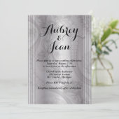 Elegant trouwuitnodiging kaart (Staand voorkant)