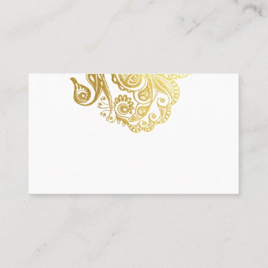 Elegant trouwwebsite Plaats kaart Plaatskaartje (Achterkant)