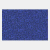 Elegant  Tudor Roos Damask Inpakpapier Vel (Voorkant 2)