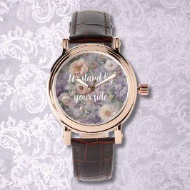 Elegant Tuin Memorial Gift voor rouwende Moeder Horloge