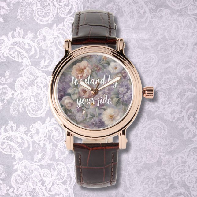 Elegant Tuin Memorial Gift voor rouwende Moeder Horloge (Elegant Garden Memorial Gift for Grieving Mother)