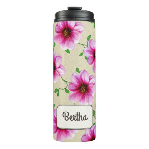 Elegant Tuinroze Bloem Botanische benaming Thermosbeker
