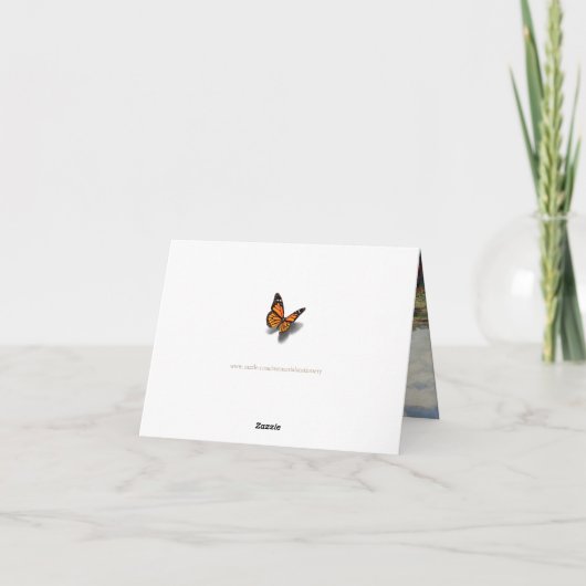 Elegant Tulip Fields Sorry voor uw verlies Sympath Kaart (Achterkant)