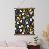 Elegant tulp bloemenpatroon hangend wandkleed (Slaapkamer)