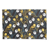 Elegant tulp bloemenpatroon kussensloop (Voorkant)