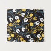 Elegant tulp bloemenpatroon wandkleed (Voorkant (horizontaal))