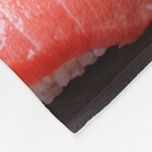 Elegant Tuna Feast – Japanese Style Fleece Blanket (Hoek)