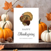 Elegant Turkije Vriendschapsdiner Kaart