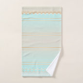 Elegant Turquoise Beach Bath Towel Set Bad Handdoek (Handdoek)