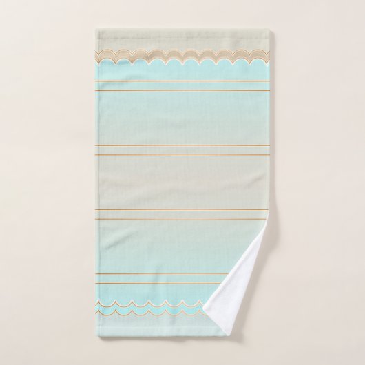 Elegant Turquoise Beach Bath Towel Set Bad Handdoek (Handdoek)