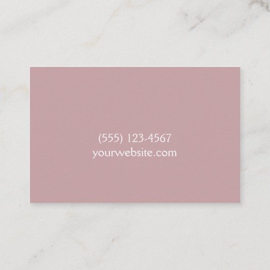 Elegant Turquoise en Silver Dahlia Flower Design Visitekaartje (Achterkant)