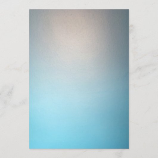 Elegant Turquoise Gold Script Wedding Menu (Achterkant)