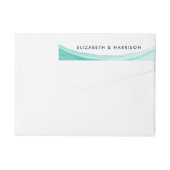 Elegant Turquoise Tides Beach Wedding (Achterkant)