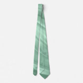 Elegant Turquoise Wervelpatroon Monogram Beginlett Stropdas (Achterkant)