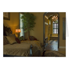 Elegant Tuscan Bedroom Blank Card