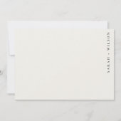 Elegant Tuscany Italië Waterverf Landschap Weddens Bedankkaart (Achterkant)