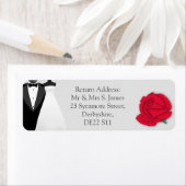 Elegant Tuxedo and Wedding Dress Custom Etiket (Insitu)