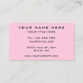 Elegant twee Visitekaartje van de Kleur - kies Kle (Achterkant)