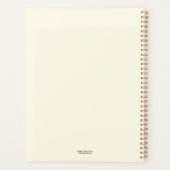 Elegant  Twin Flame Wedding Planner (Achterkant)