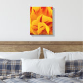 Elegant Two-Tone Red Gold Monsella Tulip Canvas Afdruk (Insitu (Slaapkamer))