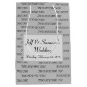 Elegant Two wordt een scriptweduwschap Medium Cadeauzakje (Voorkant)