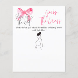 Elegant Tying the Knot Pink Bow Vrijgezellenfeest