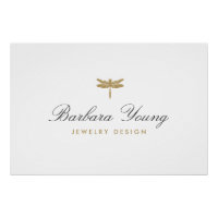Elegant Type Gold Dragonfly Logo Downloaden