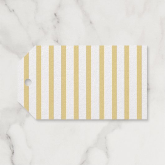 Elegant typescript Happy Birthday Gold Cadeaulabels (Achterkant (horizontaal))