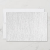 Elegant Typewriter Keys Wedding Invitations Kaart (Achterkant)