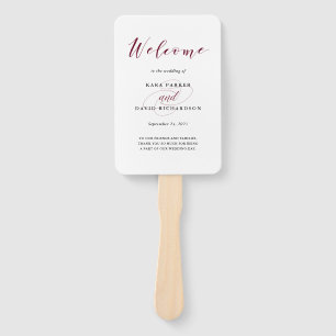 Elegant Typografie   Marsala Wedding Handwaaier