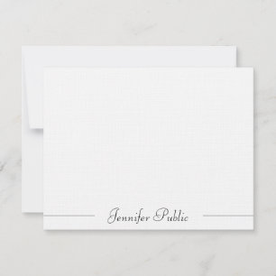 Elegant Typografie Moderne Eenvoudige Sjabloon Lin