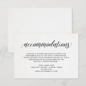 Elegant Typografie over Waterverf | Verhuizing Informatiekaartje (Voorkant / Achterkant)