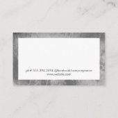 Elegant Typografie Visitekaartje (Achterkant)