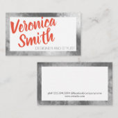 Elegant Typografie Visitekaartje (Voorkant / Achterkant)