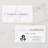 Elegant Typografie Visitekaartjes (Voorkant / Achterkant)