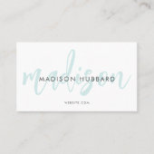 Elegant Typografie Visitekaartjes (Voorkant)