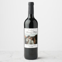 Elegant Typography Photo Template Wedding