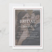 Elegant Typography Script Photo Vrijgezellenfeest Kaart (Voorkant)